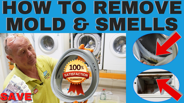 How to remove mold & smells from washing machines, Guaranteed!