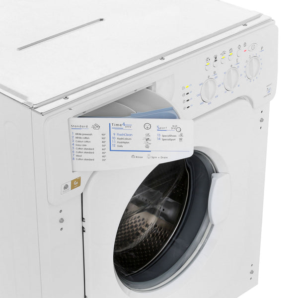 Indesit Washing Machine IWME147UK damaged door seal or lock