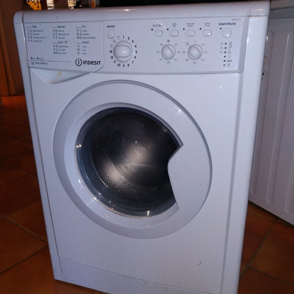 indesit  iwdc6105 uk washing machine not spinning the water out