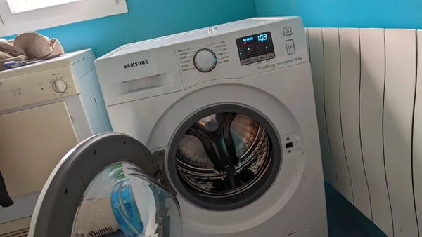 Samsung WF80F5E0W4W Washing Machine Cracked Drum Spider