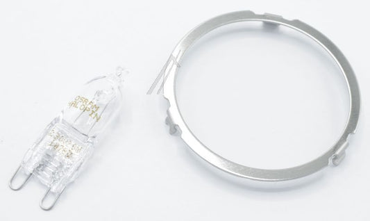 Bosch Neff Siemens 20W Lamp Repair Set - Glass Cover / Lamp / Ring 00629023