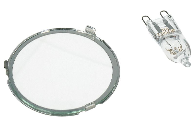 Bosch Neff Siemens 20W Lamp Repair Set - Glass Cover / Lamp / Ring 00629023