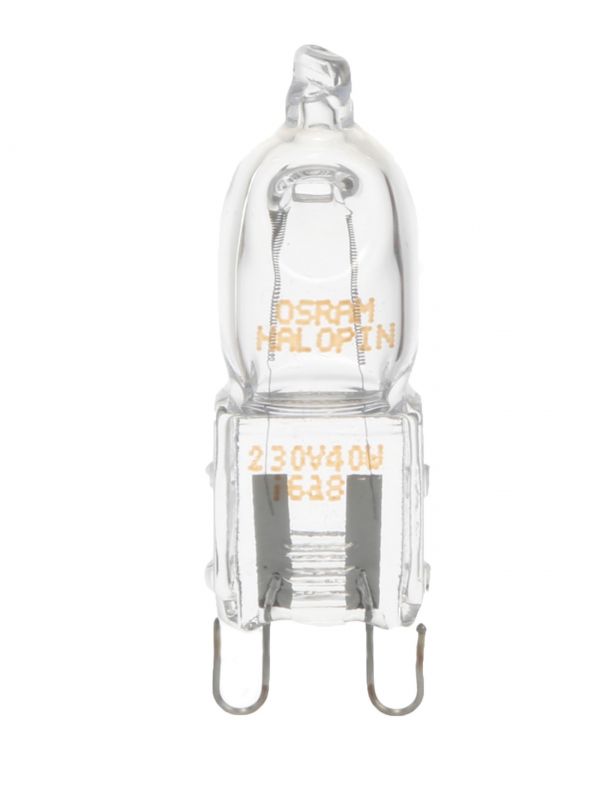 Bosch Neff Siemens Halogen Oven Lamp 40W G9, White, 43 X 14 Mm 00637592