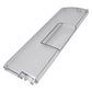 Beko Lower/Middle Freezer Drawer Front, Natural Grey, 460 X 160mm C00867958