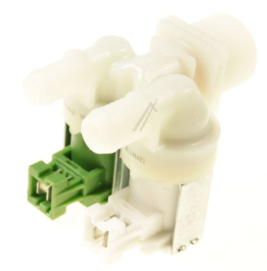 Electrolux Group Cold Water Double Inlet Solenoid Valve : 180DEG. With Protected Tag Fitting 1249471051