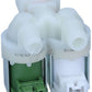Electrolux Group Cold Water Double Inlet Solenoid Valve : 180DEG. With Protected Tag Fitting 1249471051