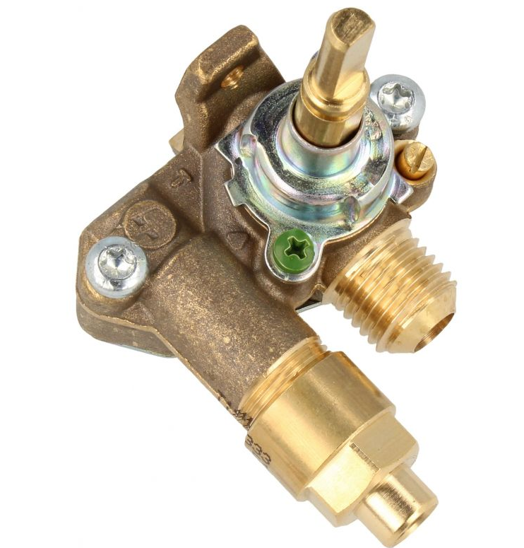 COOKER HOB TOP GAS VALVE TAP WITH THERMOCOUPLE 0.34 131240110
