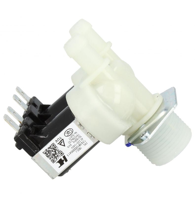 Cold Water Double Solenoid Inlet Valve : 180Deg. With 12 Bore Outlets 17438100000413