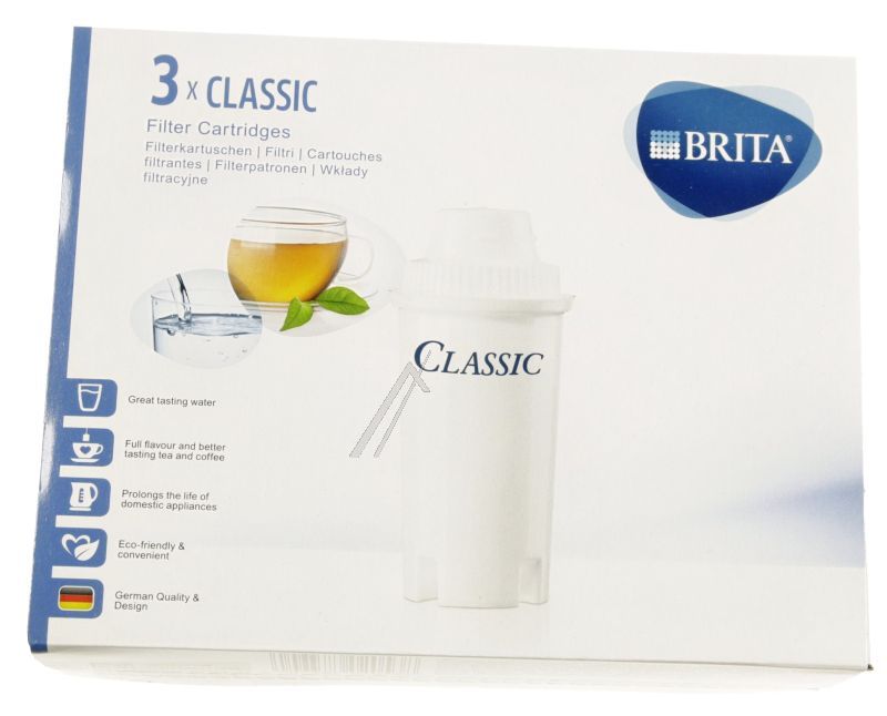 Brita Classic Water Filter Cartridge (Pack Of 3)