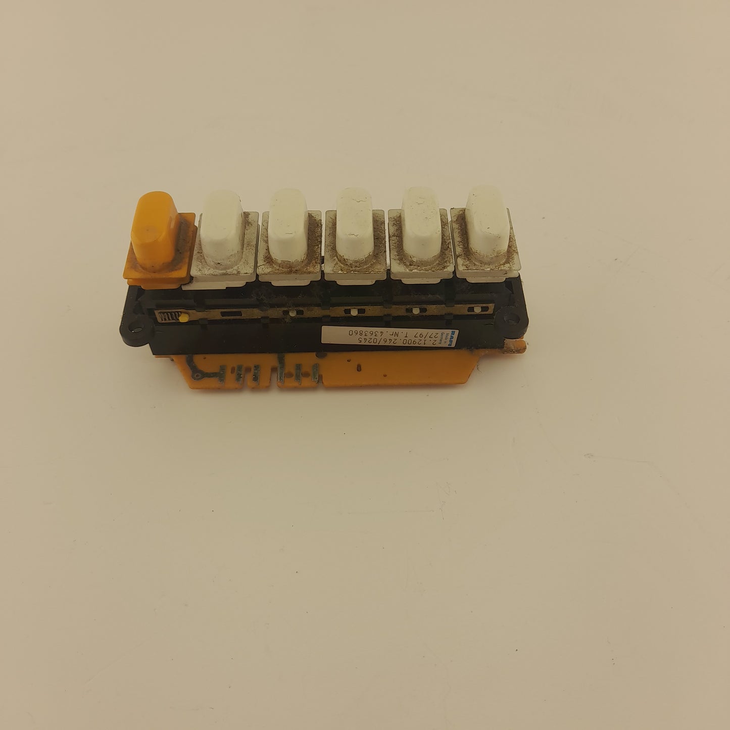 Miele Washing Machine Push Button Switch, PCB Printed Circuit Board 4363860