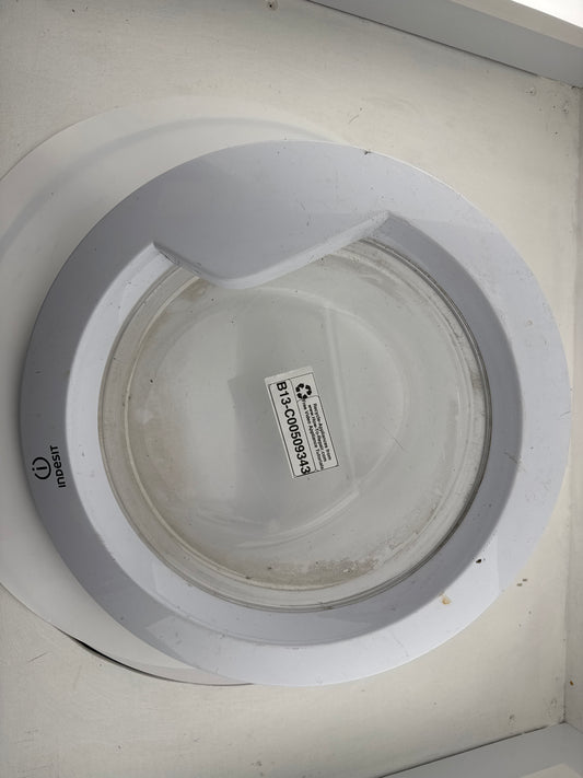 Washing Machine Door Assembly C00509343 Hotpoint , Indesit