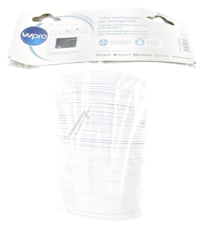 Wpro 3M Pvc Flexible Vent Hose (4" Dia)
