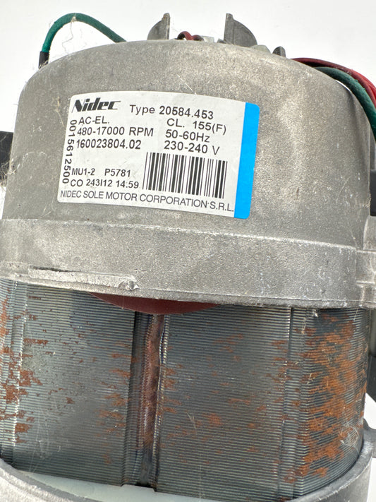 Motor : NIDEC SOLE 20584.453 AC-EL. 12500RPM 400W	Hotpoint, Indesit
