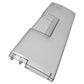 Beko Lower/Middle Freezer Drawer Front, Natural Grey, 460 X 160mm C00867958