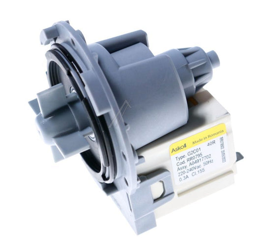 Electrolux Group Drain Pump (flat Top, Twist On & Screw) : Askoll M239 Or LEILE BPX2-57 Or Hanyu B20-6A