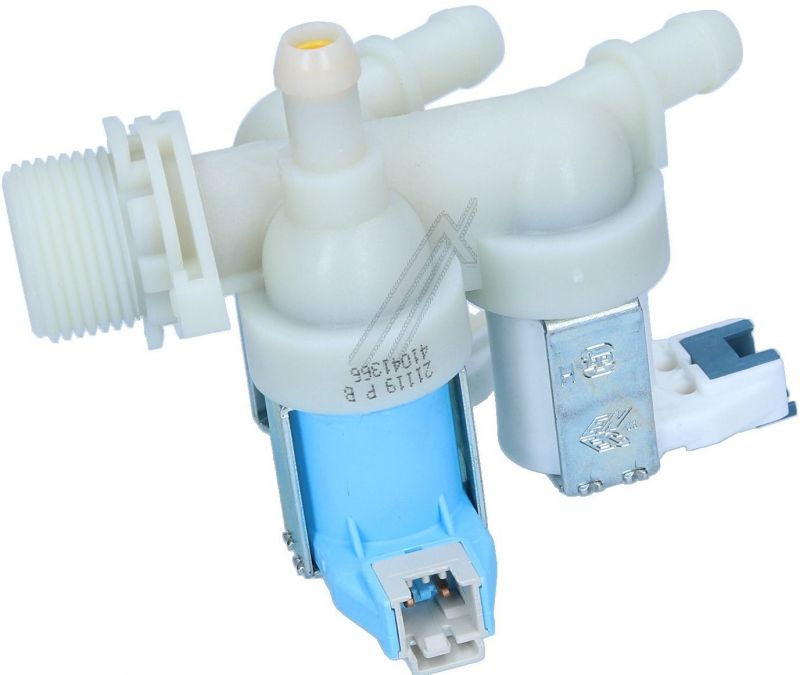 Hoover Cold Water Triple Inlet Solenoid Valve : ONE 90Deg. Two 180Deg. With 12 Bore Outlets 41041366