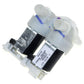 Whirlpool Cold Water Double Solenoid Inlet Valve : 180Deg. With 12 Bore Outlets 481010623017