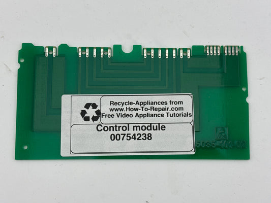 Bosch Neff Siemens Control Module PCB 00754238