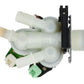 Electrolux Group Cold Water Triple Solenoid Inlet Valve : 180Deg. With Protected (push) Connectors 50297043007