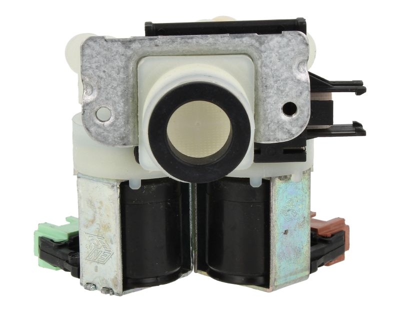 Electrolux Group Cold Water Triple Solenoid Inlet Valve : 180Deg. With Protected (push) Connectors 50297043007