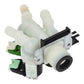 Electrolux Group Cold Water Triple Solenoid Inlet Valve : 180Deg. With Protected (push) Connectors 50297043007