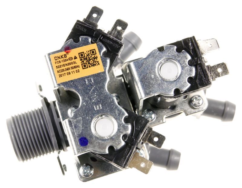 Goldstar Cold Water Triple Solenoid Inlet Valve : 180Deg. With 12 Bore Outlets 5221EN2003L