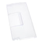 Beko Freezer Flap / Drawer Front : Transparent 413x213mm C00864354