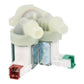 Electrolux Group Cold Water Double Solenoid Inlet Valve : 180Deg. With Protected (push) Connectors 8074876221