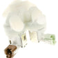 Electrolux Group Cold Water Double Solenoid Inlet Valve : 180Deg. With Protected (push) Connectors 8074876221