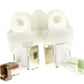 Electrolux Group Cold Water Double Solenoid Inlet Valve : 180Deg. With Protected (push) Connectors 8074876221