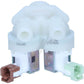 Electrolux Group Cold Water Double Solenoid Inlet Valve : 180Deg. With Protected (push) Connectors 8074876221