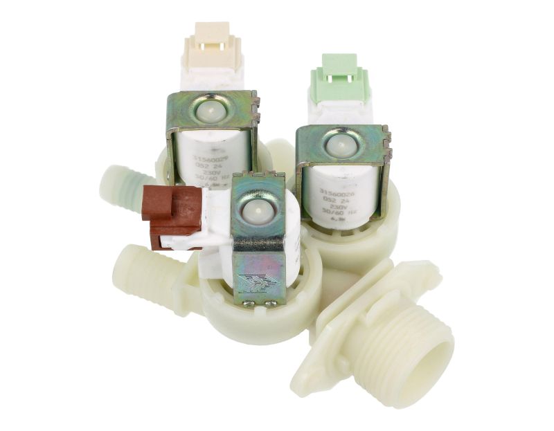 Electrolux Group Cold Water Triple Inlet Solenoid Valve 8087104157