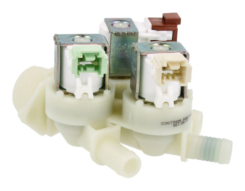 Electrolux Group Cold Water Triple Inlet Solenoid Valve 8087104157