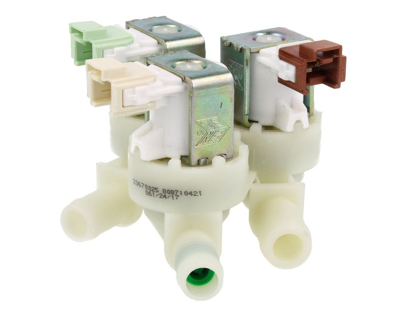 Electrolux Group Cold Water Triple Inlet Solenoid Valve 8087104157