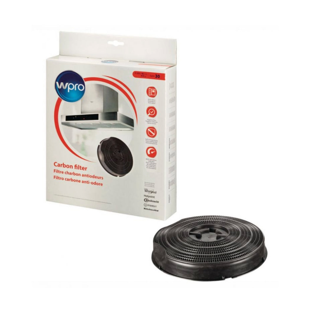 AEG Electrolux Zanussi Cooker Hood Extractor Charcoal Carbon Filter WPRO 235x46mm C00383426