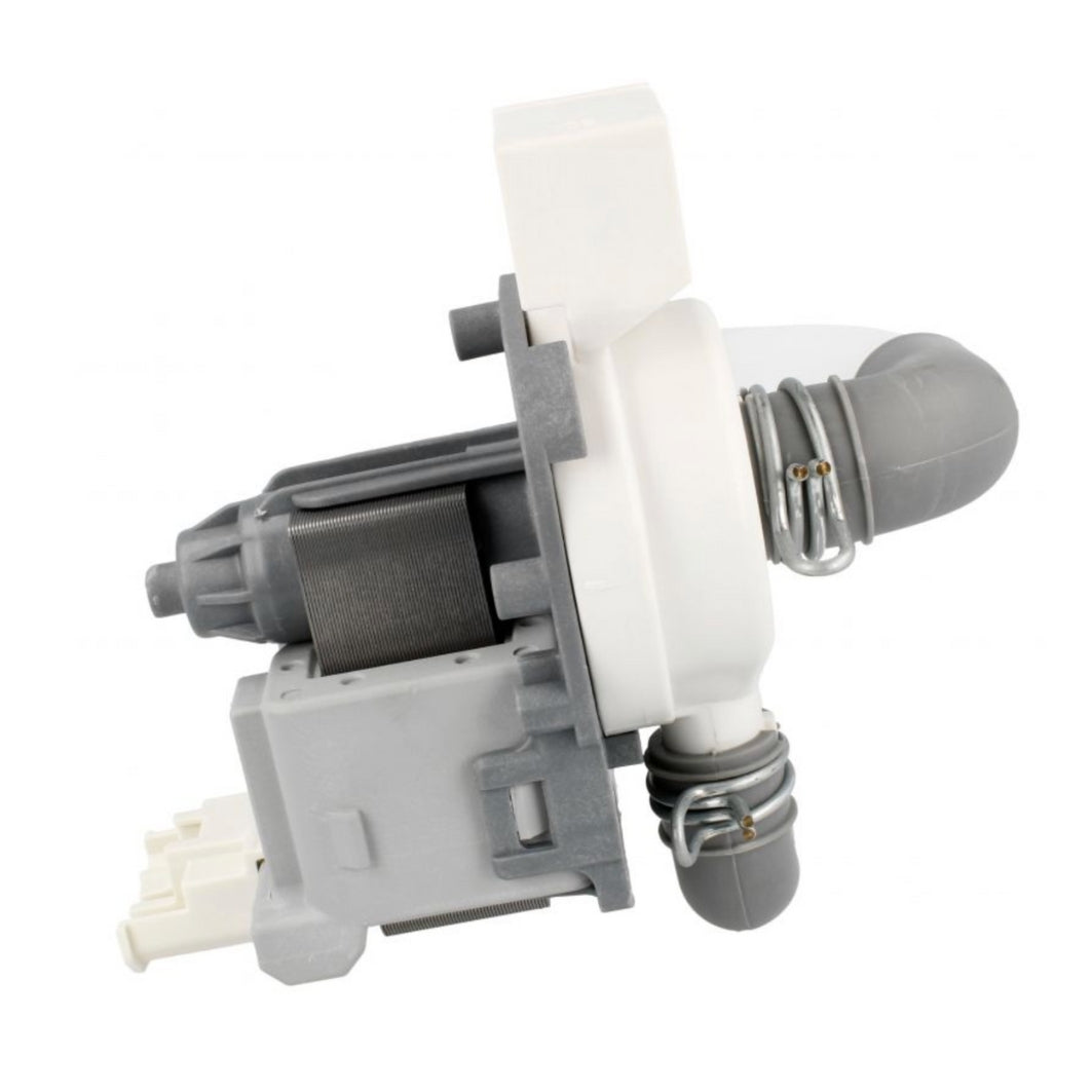 Ariston Bauknecht Hotpoint Indesit Whirlpool Washing Machine Drain Pump Assembly with Recycling Direct Injection Hose 230V C00372735