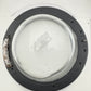Door Assembly For Hotpoint NSWF742UBSUK with Hinges