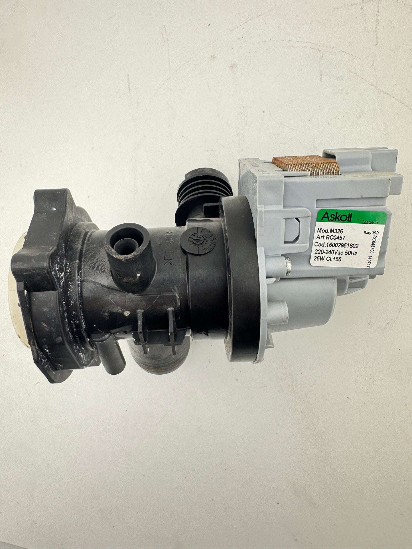 Hotpoint Indesit Whirlpool Washing Machine Drain Pump Assembly 25W 230V C00855480