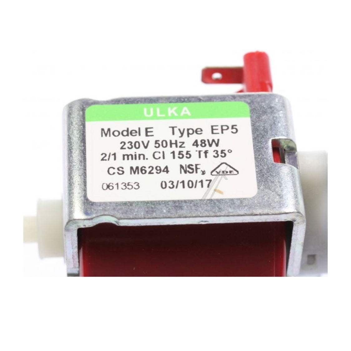 Bauknecht Hotpoint KitchenAid Whirlpool Espresso Coffee Machine Pump 48W 230V 481236018581 (Alterntaive)