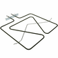 Bauknecht IKEA Whirlpool Cooker Dual Oven Top Upper Heater Grill Element 2450W C00311062