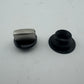 Bosch Knob-cooking area control knob black/inox L=4,9MM 00621989