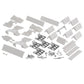 Bosch Neff Siemens Refrigerator Fridge Freezer Fixing Kit Mounting Parts 00491365
