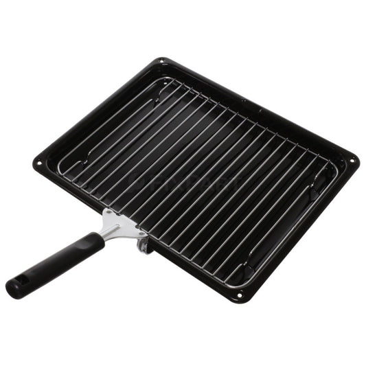 Bush Kenwood Logik Montpellier Cooker Oven Grill Pan Tray Includes Handle & Grid 365x290mm 20627919
