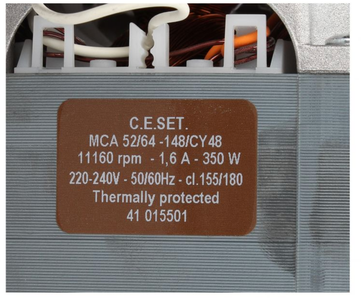 C.E.SET Motor MCA52/64 148/CY48 11160RPM 350W 41015501