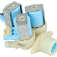 Beko Cold Water Triple Solenoid Inlet Valve : 180Deg. With Protected Push Connectors C00864967