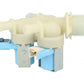 Beko Cold Water Triple Solenoid Inlet Valve : 180Deg. With Protected Push Connectors C00864967