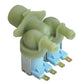 Beko Cold Water Double Solenoid Inlet Valve : 180Deg. With 12 Bore Outlets C00864971