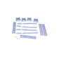 CDA Ignis Whirlpool Refrigerator Fridge Freezer Door Reverse Fixing Kit C00313665 (Alternative)