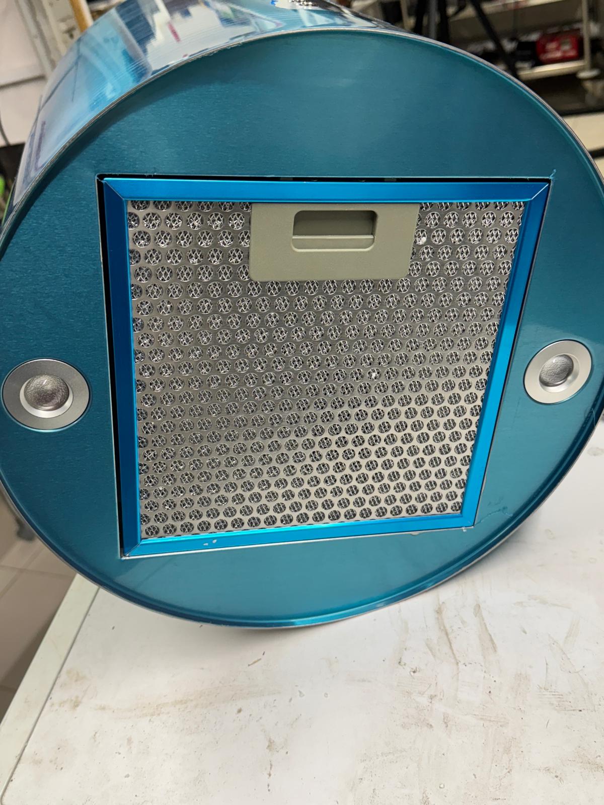 Cookology HICYL351SS Cooker Hood Extractor Kitchen Island Ceeling Cylinder Complete Unit 190W 240V 50Hz