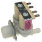 Samsung Cold Water Double Inlet Solenoid Valve : 180Deg. With 12 Bore Outlets DC6200024M